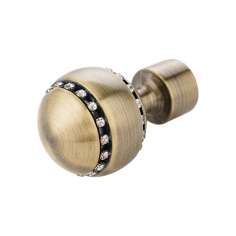 Finial di tenda adesiva a diamante