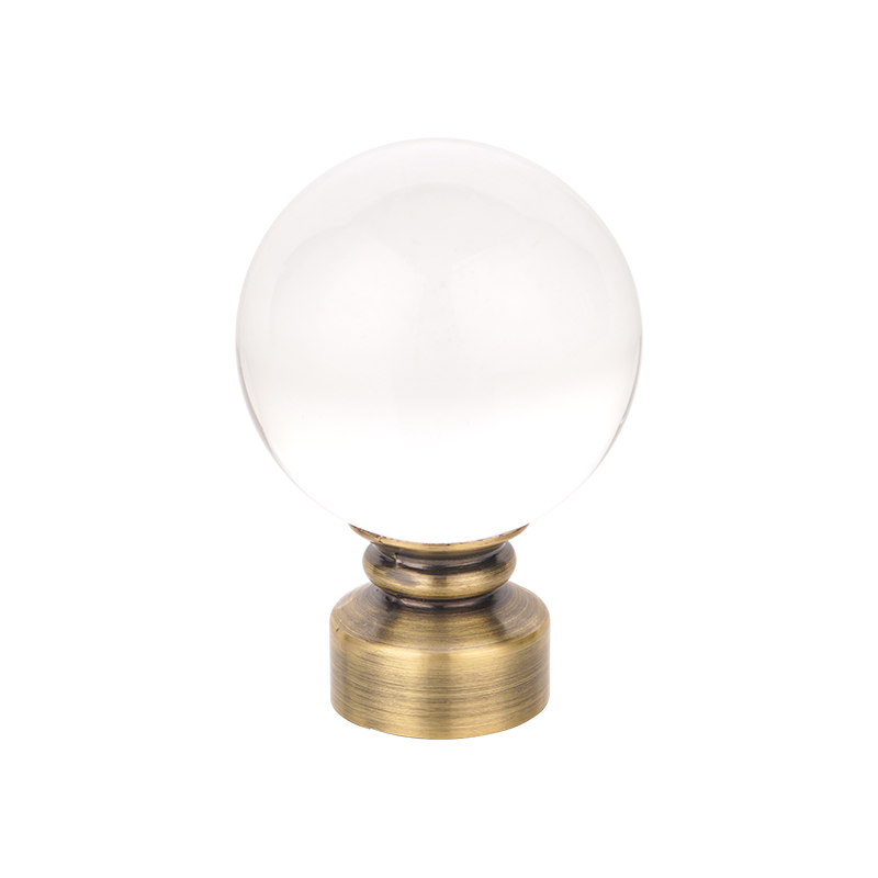 Finial di cristalli di tenda
